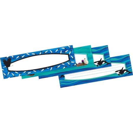 Barker Creek Sea & Sky Bulletin Board Signs/Name Plates, Multi-Design, 36/Pack 1449